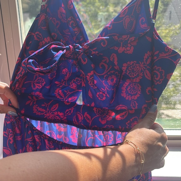 CUPSHE Women's Maxi Dress Sleeveless Cutout Long Dress Summer Formal Dress - Picture 5 of 6